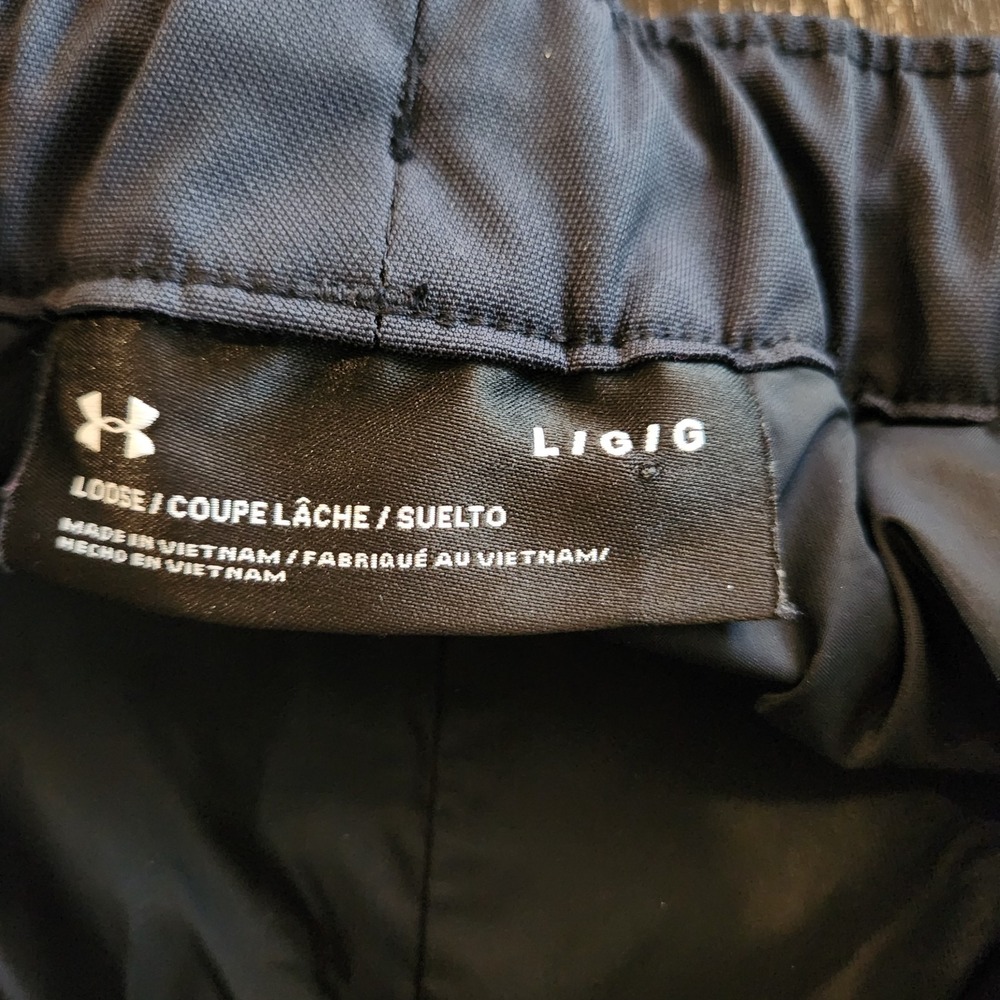 Under Armour Women's Size Large StormProof Cloudstrike Rain Pants Black - Picture 3 of 15